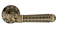 Дверная ручка RENZ мод. Альбино (бронза) DH 63-10 AB