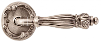 Дверная ручка Val de Fiori мод. Висконти (серебро античное блестящее)