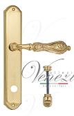 Дверная ручка Venezia на планке PL02 мод. Monte Cristo (полир. латунь) сантехническая